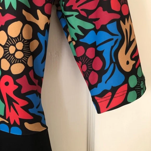 RARE Seea Multicolor Patterned Women Swim One Piece - Picture 5 of 6